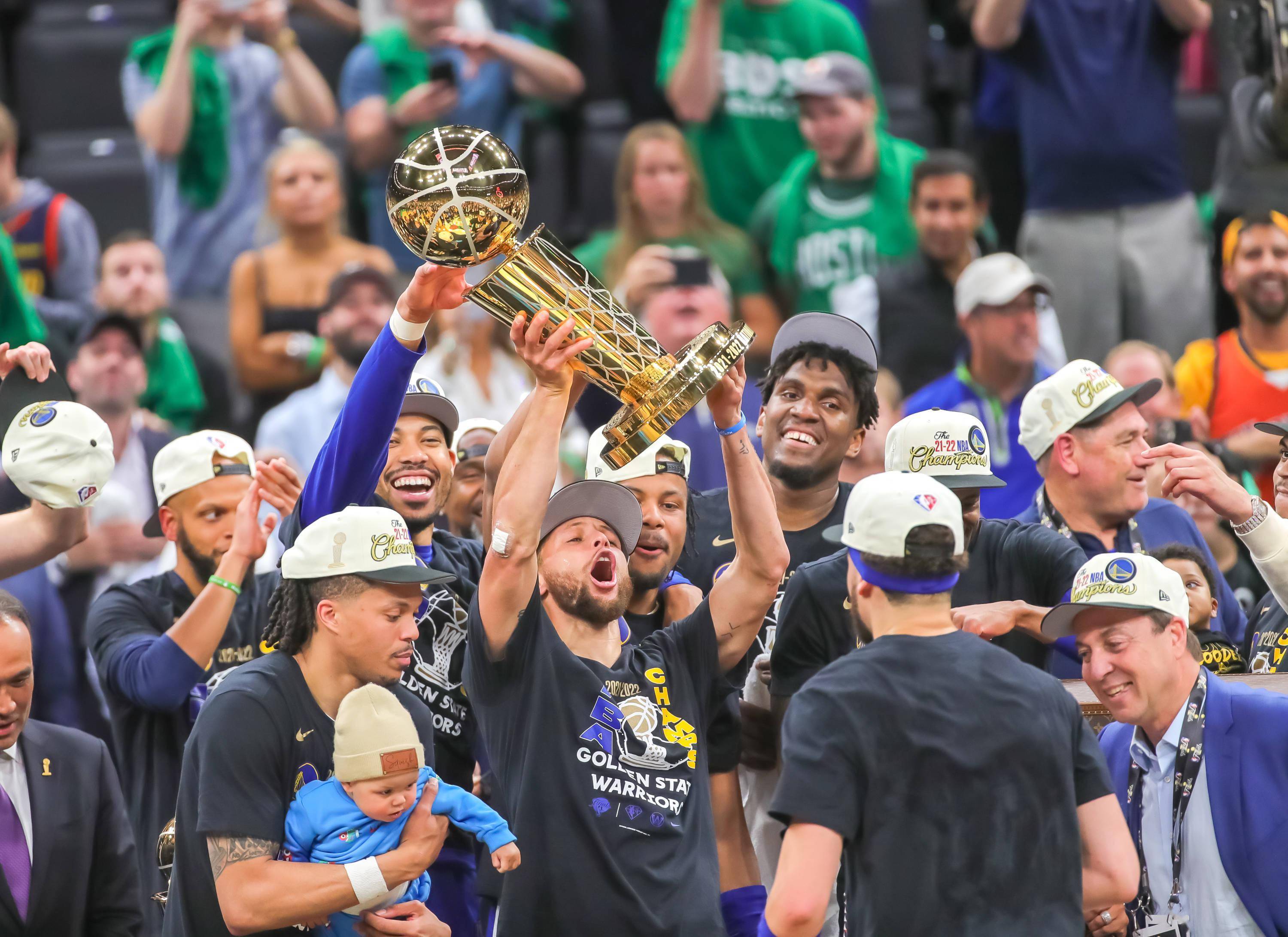 nba勇士总冠军,nba勇士总冠军奖杯
