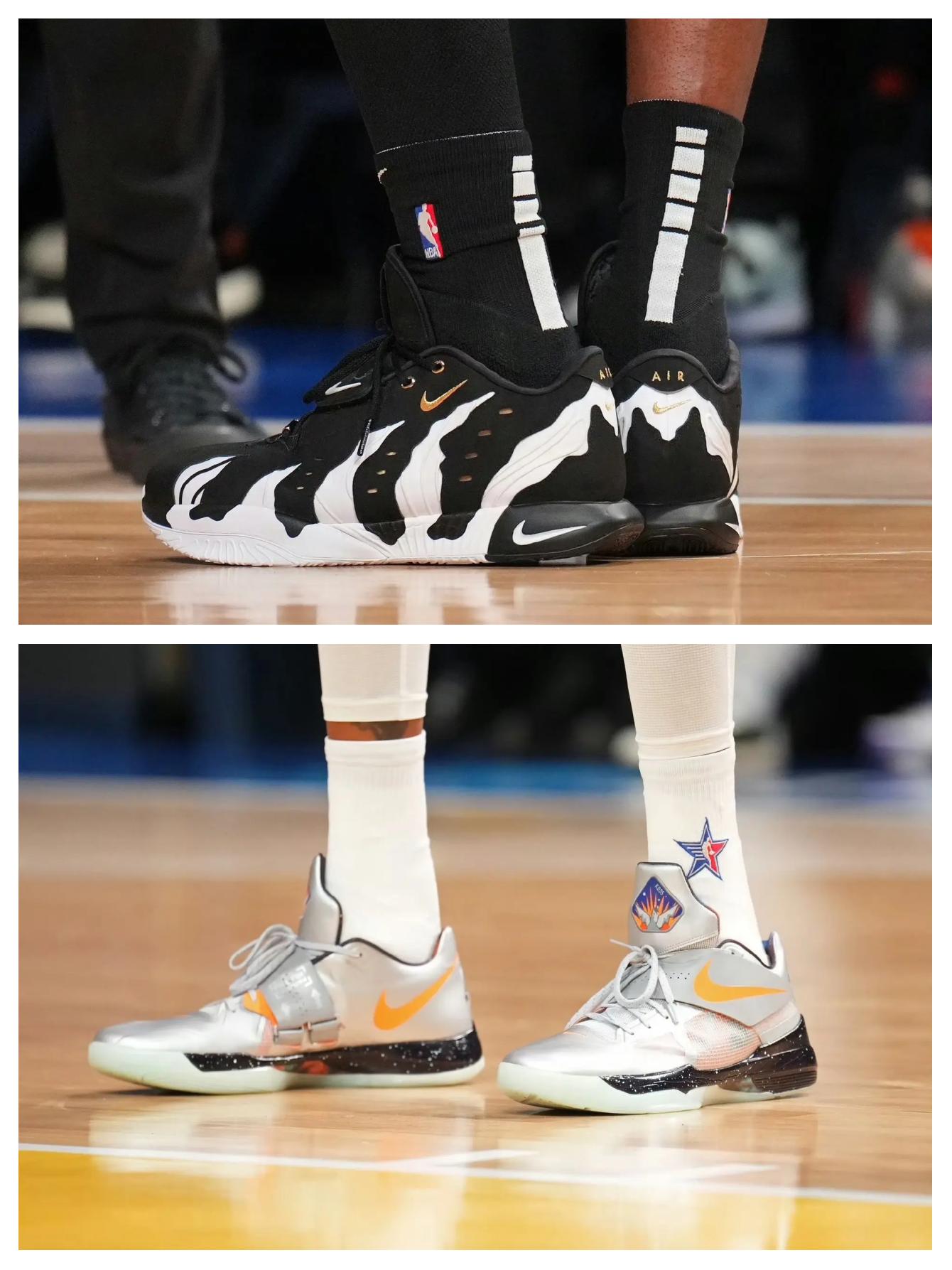 nba球星球鞋,NBA球星球鞋上脚图