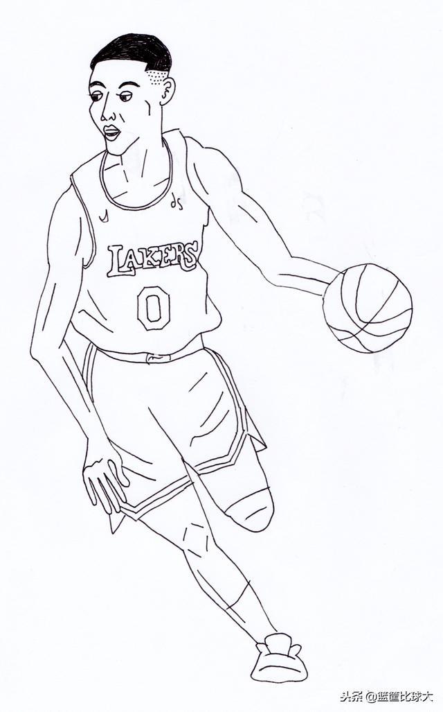 nba简笔画,nba简笔画简单